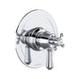Rohl - Georgian EraE 1/2'' Therm & Pressure Balance Trim With 3 Functions - Polished Chrome