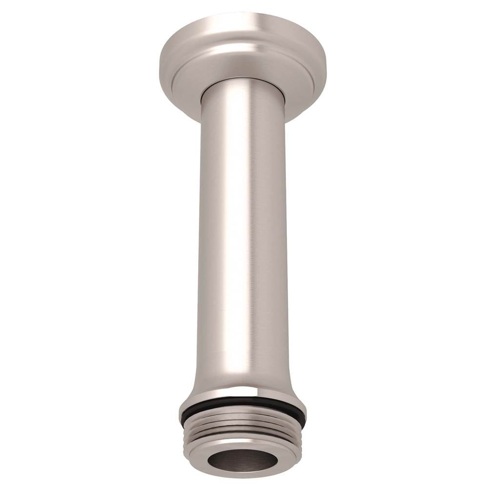 Rohl - 4'' Ceiling Mount Shower Arm - Satin Nickel