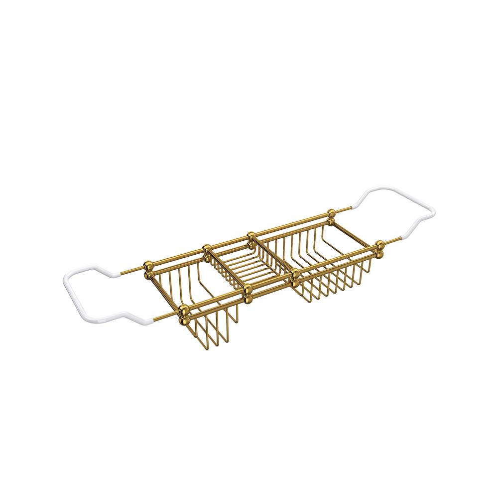 Rohl - EdwardianE 281/432'' Bath Rack - Unlacquered Brass