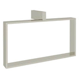 Rohl - QuartileE Rectangular Towel Holder Ring - Polished Nickel