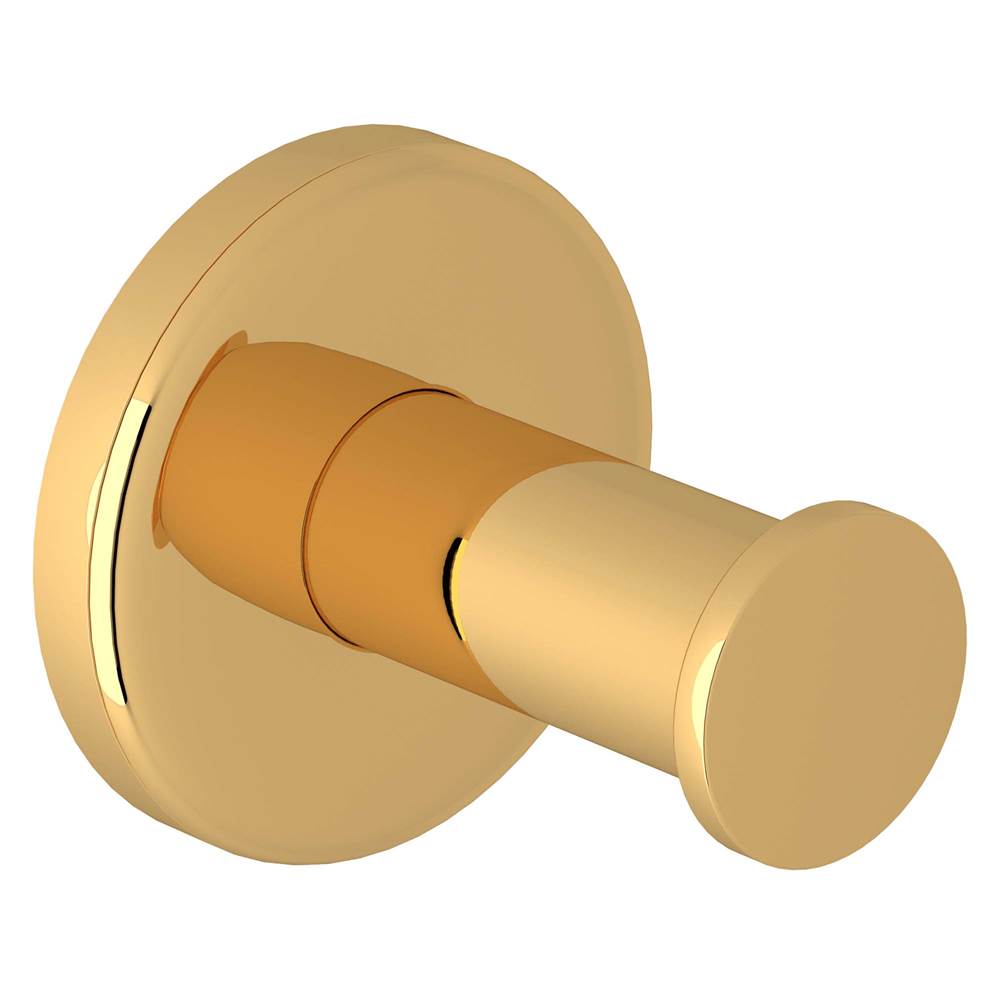 Rohl - Lombardia Robe Hook - Unlacquered Brass