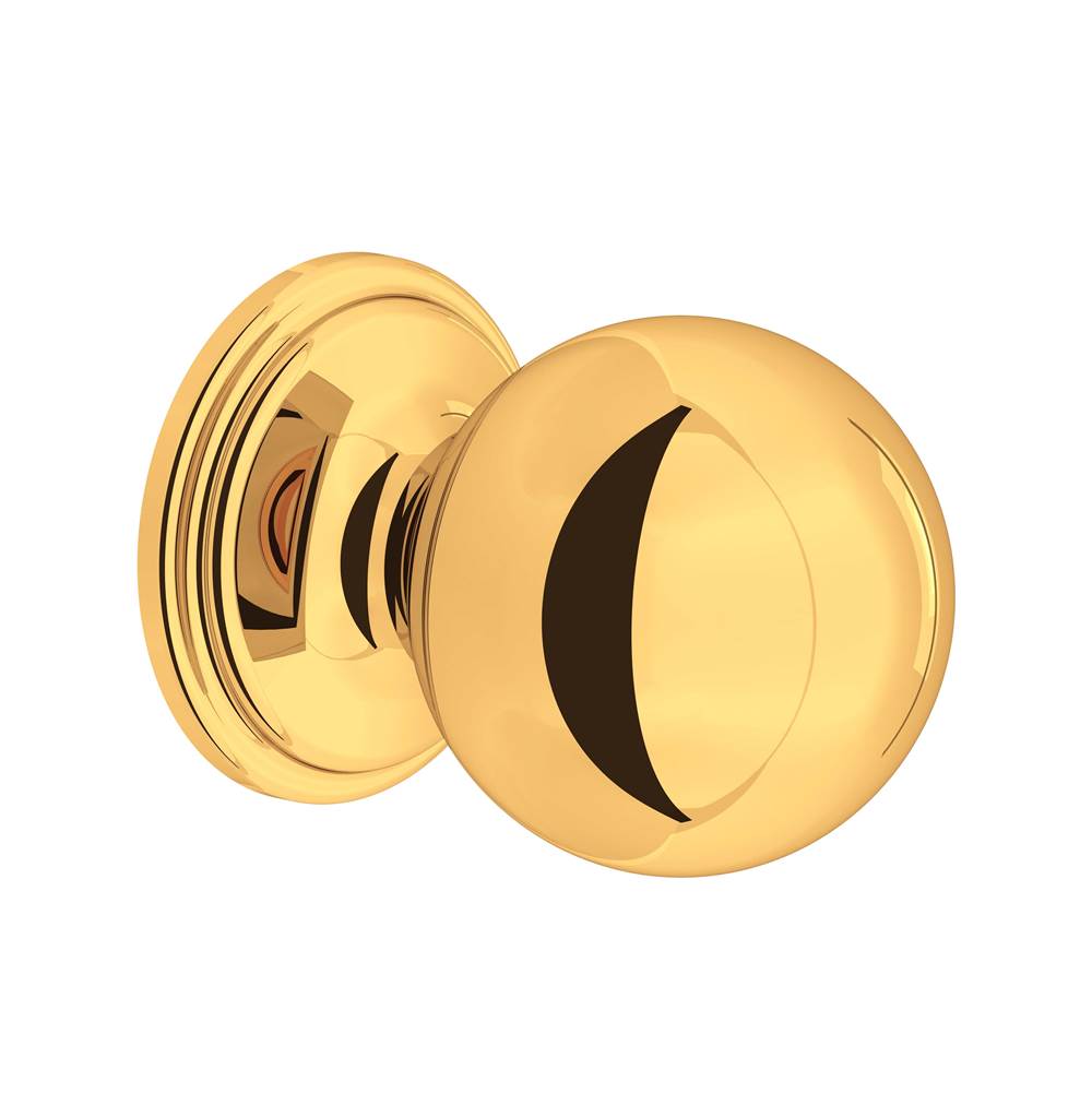 Rohl - Large Rounded Drawer Pull Knobs - Set of 5 - English Gold
