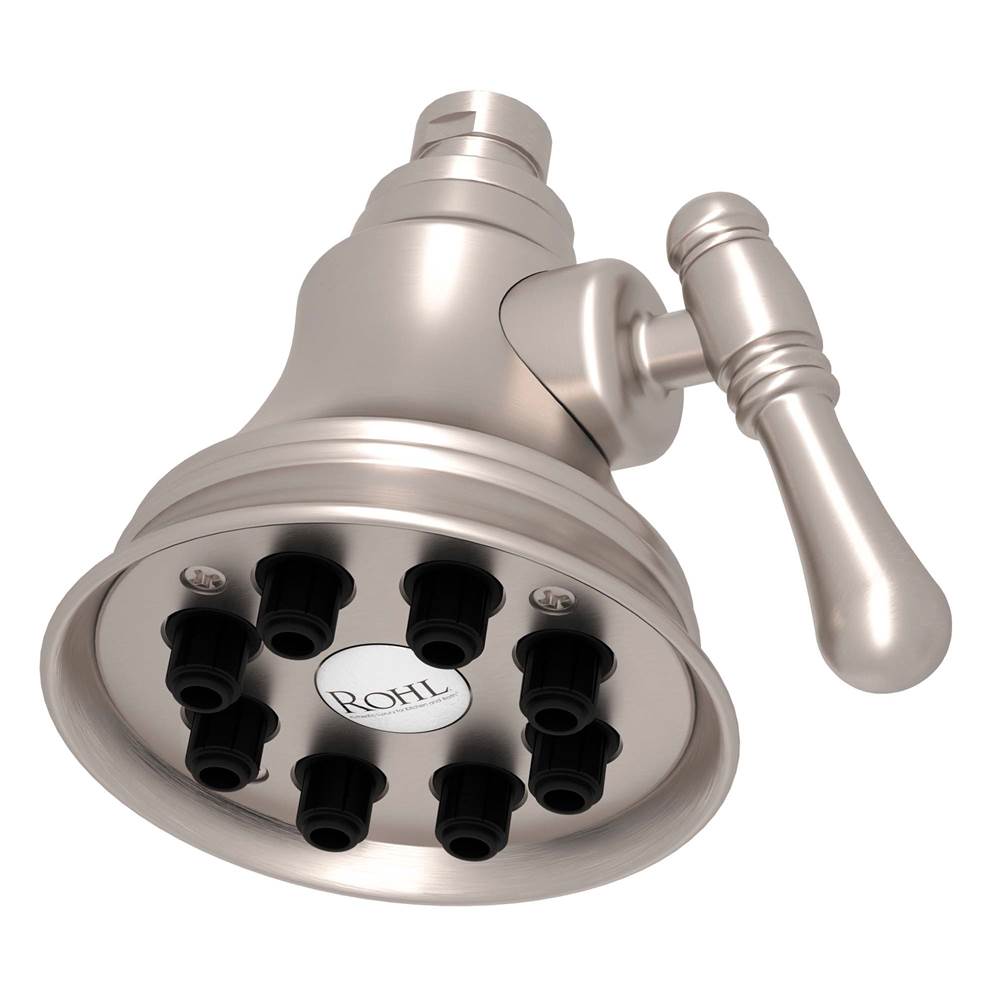 Rohl - 4'' Multi-Function Showerhead - Satin Nickel