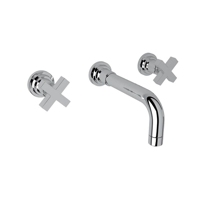 Rohl - Lombardia Wall Mount Lavatory Faucet Trim - Polished Chrome