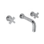 Rohl - Lombardia Wall Mount Lavatory Faucet Trim - Polished Chrome