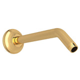 Rohl - 9'' Wall Mount Shower Arm - Italian Brass