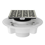 Rohl - PVC 2'' X 3'' Drain Kit With 3146 Petal Decorative Cover - Polished Nickel