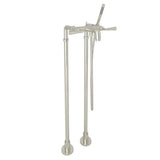 Rohl - San GiovanniE Floor Mount Tub Filler - Polished Nickel