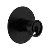 Rohl - EclissiE 1/2'' Therm & Pressure Balance Trim With 3 Functions - Matte Black