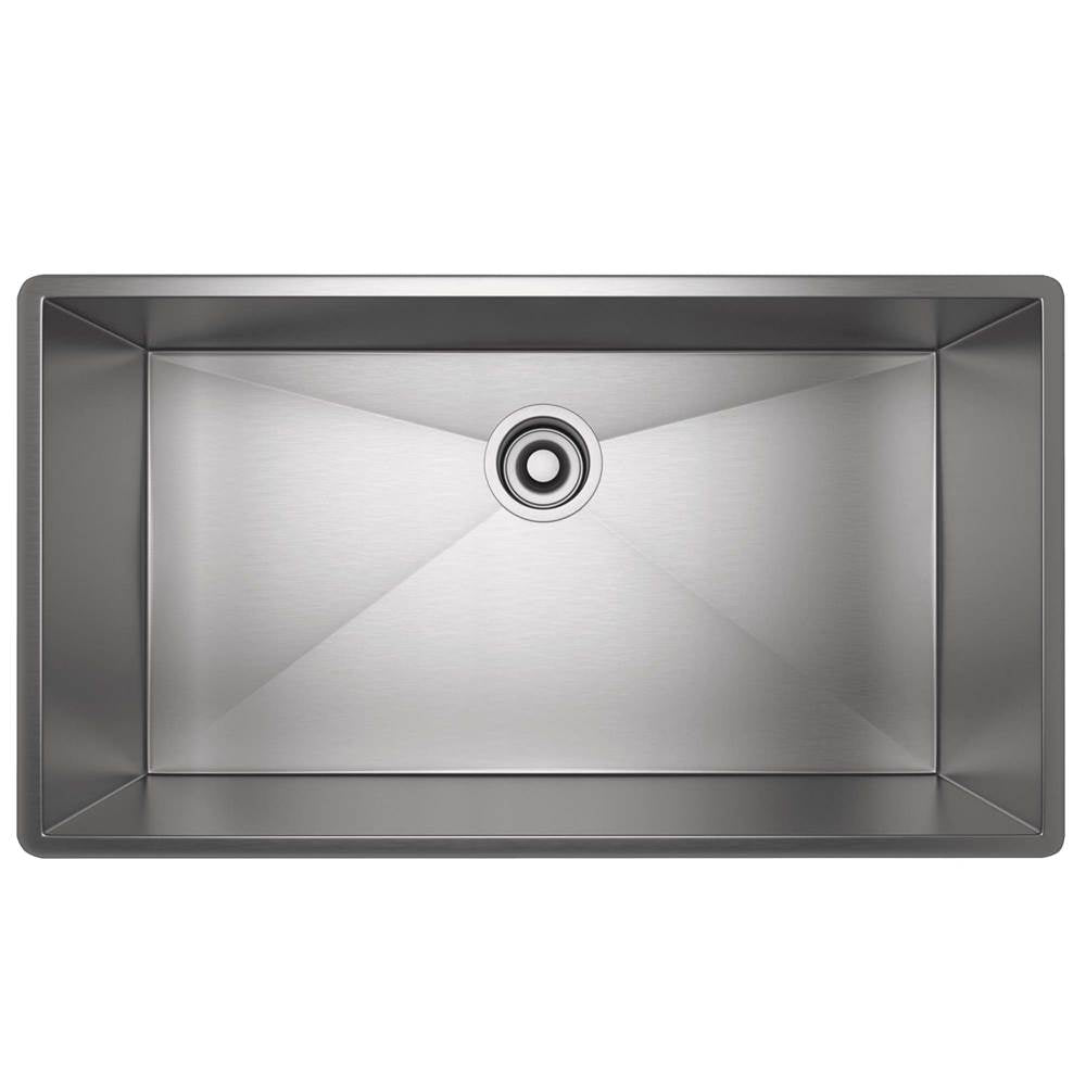 Rohl - ForzeE 30'' Single Bowl Stainless Steel Kitchen Sink - Brushed Stainless Steel