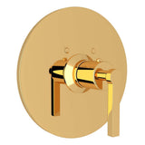 Rohl - Lombardia 3/4'' Thermostatic Trim Without Volume Control - Unlacquered Brass