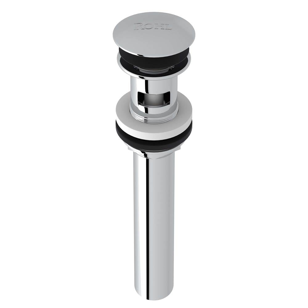 Rohl - Lavatory Universal Push Drain - Polished Chrome