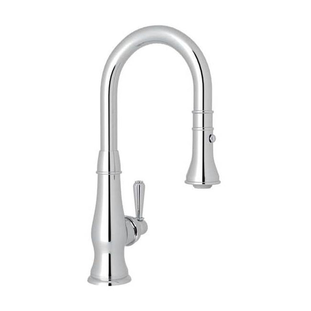 Rohl - PatriziaE Pull-Down Bar/Food Prep Kitchen Faucet - Polished Chrome