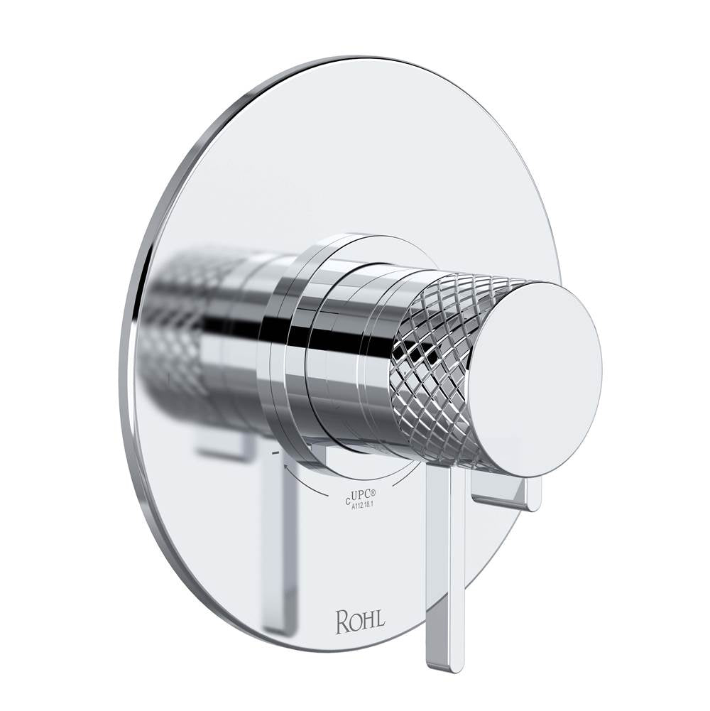 Rohl - TenerifeE 1/2'' Therm & Pressure Balance Trim With 2 Functions - Polished Chrome