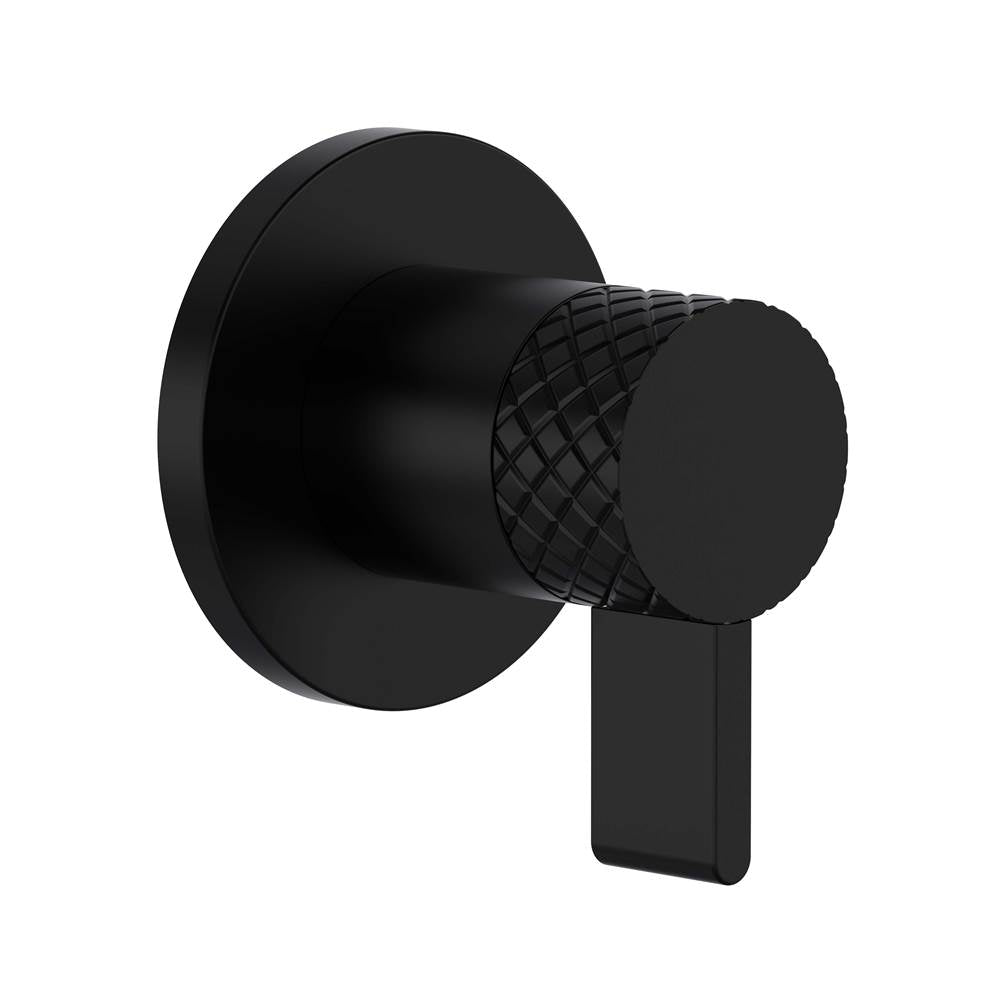 Rohl - TenerifeE Trim for Volume Control and Diverter - Matte Black