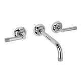 Rohl - Graceline Wall Mount Lavatory Faucet Trim - Polished Chrome
