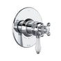 Rohl - 1/2'' Therm & Pressure Balance Trim With 3 Functions - Polished Chrome