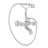 Rohl - Palladian Exposed Wall Mount Tub Filler - Polished Chrome