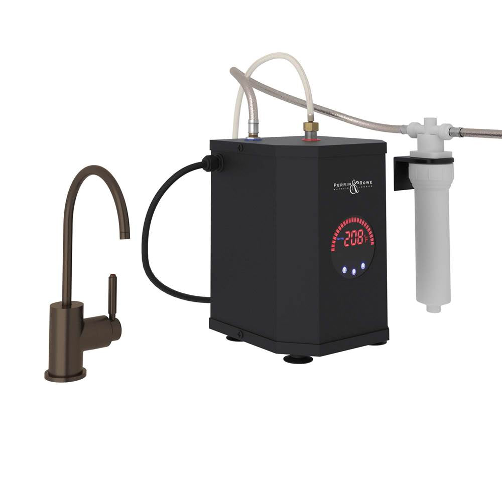 Rohl - LuxE Hot Water Dispenser, Tank And Filter Kit - Tuscan Brass