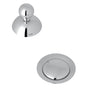 Rohl - Remote Pop-Up Set With Overflow - Polished Chrome