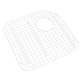 Rohl - Wire Sink Grid For 6337 Kitchen Sinks Large Bowl - White (WH)