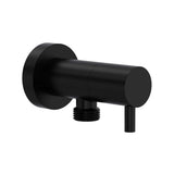 Rohl - Handshower Outlet With Integrated Volume Control - Matte Black