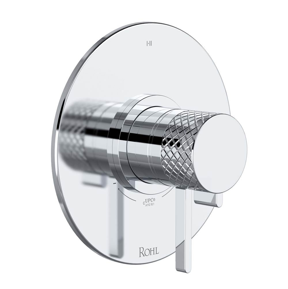 Rohl - TenerifeE 1/2'' Therm & Pressure Balance Trim With 3 Functions - Polished Chrome