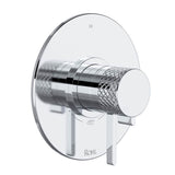 Rohl - TenerifeE 1/2'' Therm & Pressure Balance Trim With 3 Functions - Polished Chrome