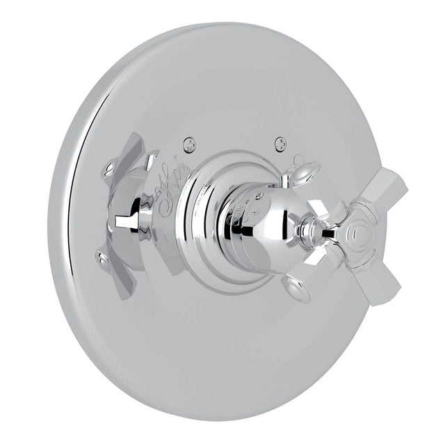 Rohl - Palladian 3/4'' Thermostatic Trim Without Volume Control - Polished Chrome
