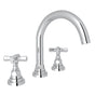 Rohl - San GiovanniE Widespread Lavatory Faucet With C-Spout - Polished Chrome