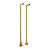 Rohl - Floor Pillar Unions - Unlacquered Brass