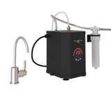 Rohl - LuxE Hot Water Dispenser, Tank And Filter Kit - Satin Nickel