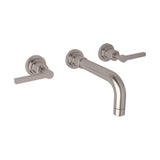 Rohl - Lombardia Wall Mount Lavatory Faucet Trim - Tuscan Brass