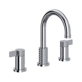 Rohl - TenerifeE Widespread Lavatory Faucet With C-Spout - Polished Chrome