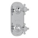 Rohl - 1/2'' Thermostatic Trim With Diverter - Polished Chrome