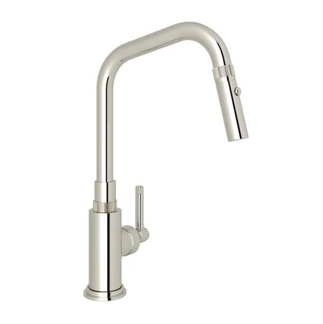 Rohl - CampoE Pull-Down Kitchen Faucet - Polished Nickel