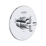 Rohl - ApothecaryE 3/4'' Thermostatic Trim Without Volume Control - Polished Chrome