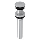 Rohl - Lavatory Push Drain Without Overflow - Polished Chrome