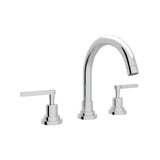 Rohl - Lombardia Widespread Lavatory Faucet With C-Spout - Polished Chrome