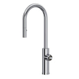 Rohl - EclissiE Pull-Down Bar/Food Prep Kitchen Faucet With C-Spout - Less Handle - Polished Chrome