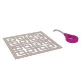 Rohl - Weave Decorative Drain Cover - Satin Nickel