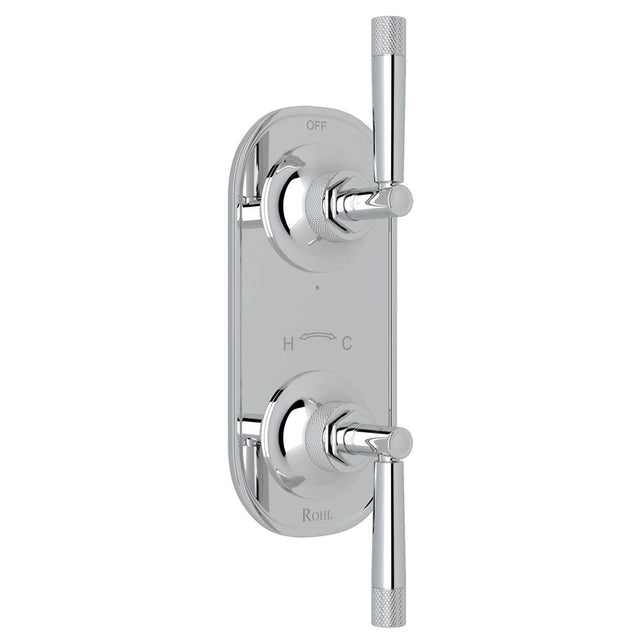 Rohl - Graceline 1/2'' Thermostatic Trim With Diverter - Polished Chrome