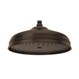 Rohl - 12'' Rain Showerhead - Tuscan Brass
