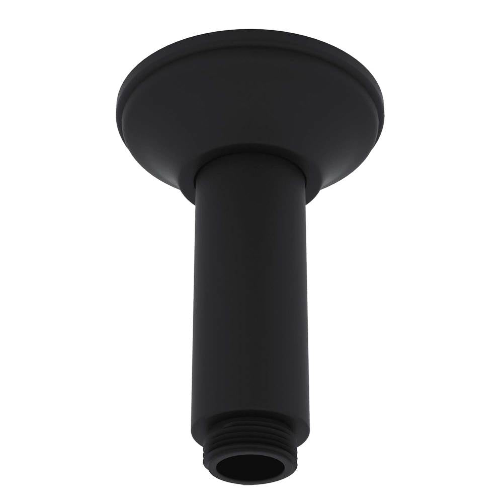 Rohl - 4'' Ceiling Mount Shower Arm - Matte Black