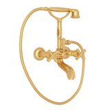 Rohl - Palladian Exposed Wall Mount Tub Filler - Italian Brass