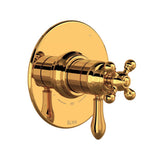 Rohl - ArcanaE 1/2'' Therm & Pressure Balance Trim With 5 Functions - Italian Brass
