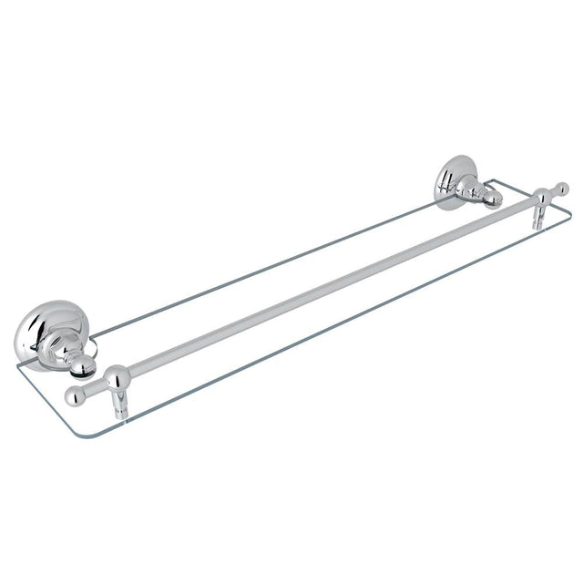 Rohl - Wall Mount Towel Shelf - Polished Chrome