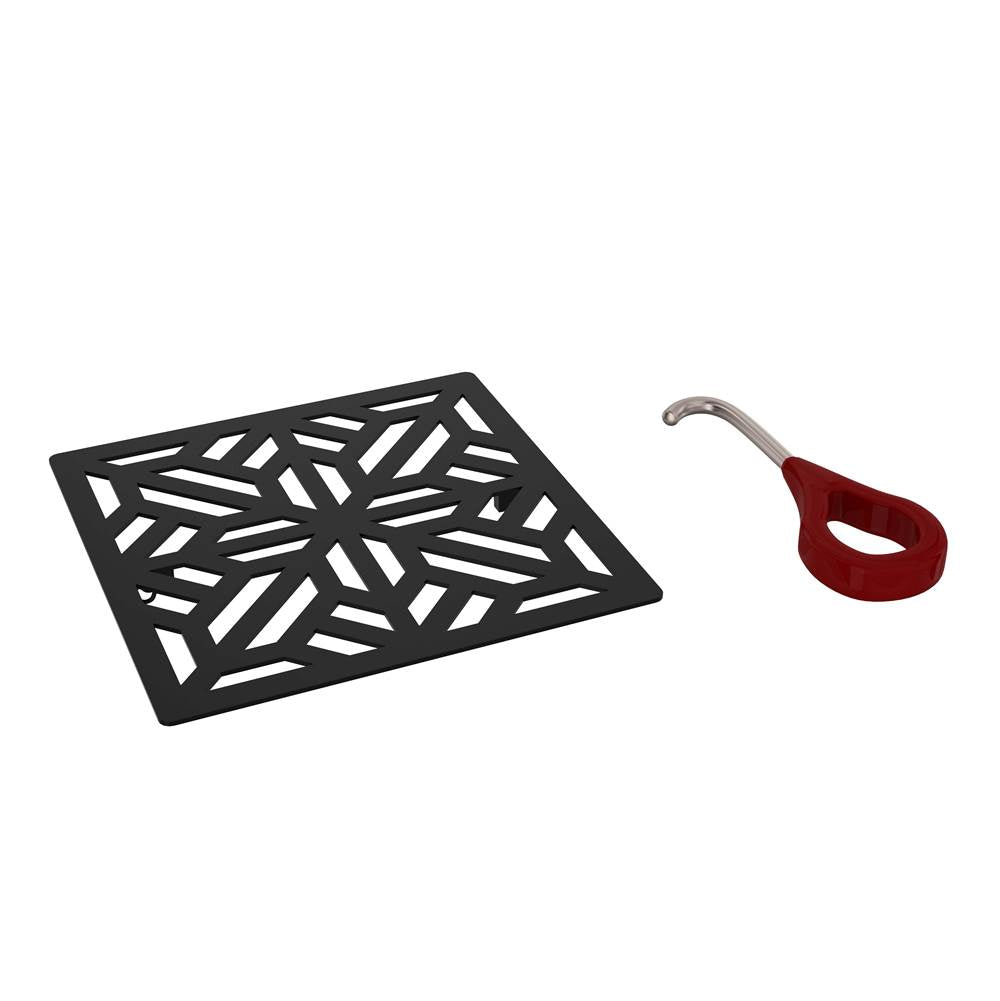 Rohl - Mosaic Decorative Drain Cover - Matte Black