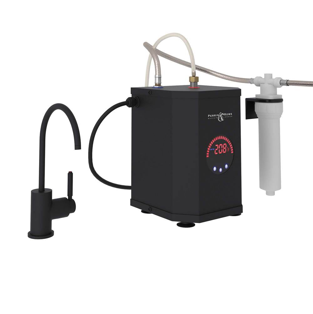 Rohl - LuxE Hot Water Dispenser, Tank And Filter Kit - Matte Black