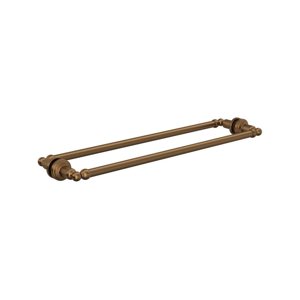 Rohl - 24'' Shower Door Pull Handle - English Bronze